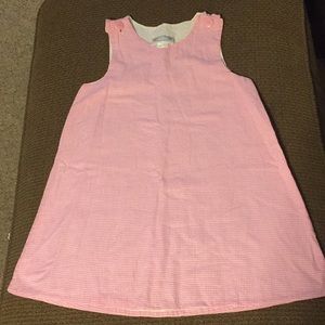 Pink Gingham A-line Dress